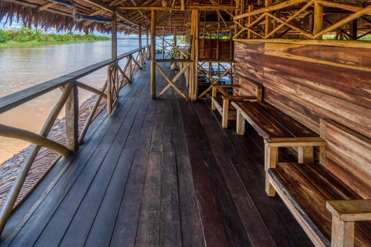 Cabaña Flotante Kurupira Leticia Exterior foto
