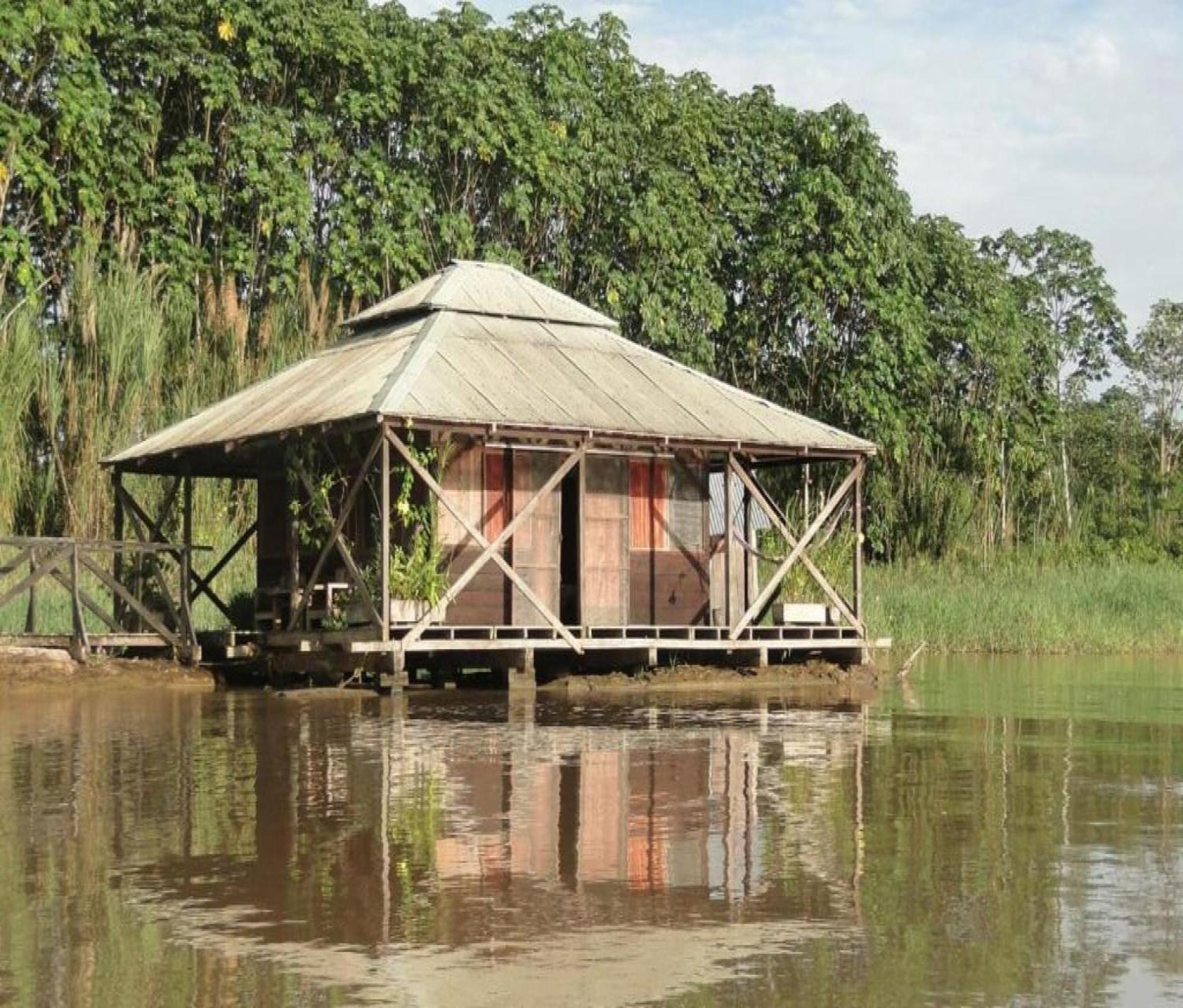 Cabaña Flotante Kurupira Leticia Exterior foto