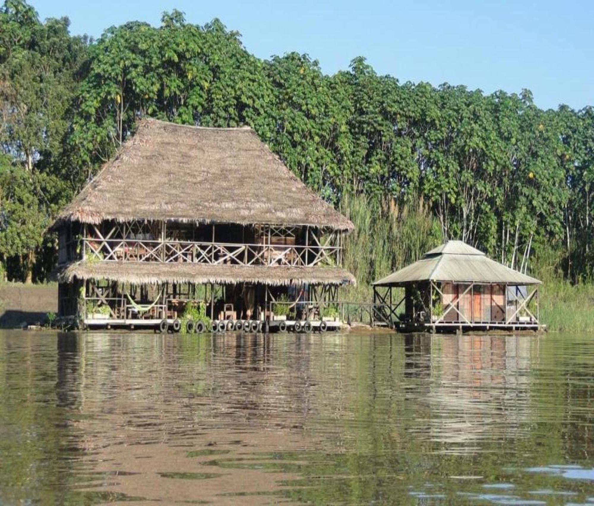 Cabaña Flotante Kurupira Leticia Exterior foto